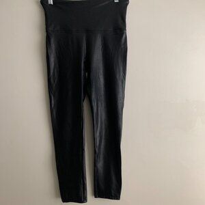 Spanx black leggings size L